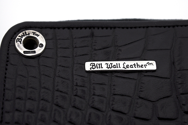 ビルウォールレザー Bill Wall Leather Zipper/Square-Alligator