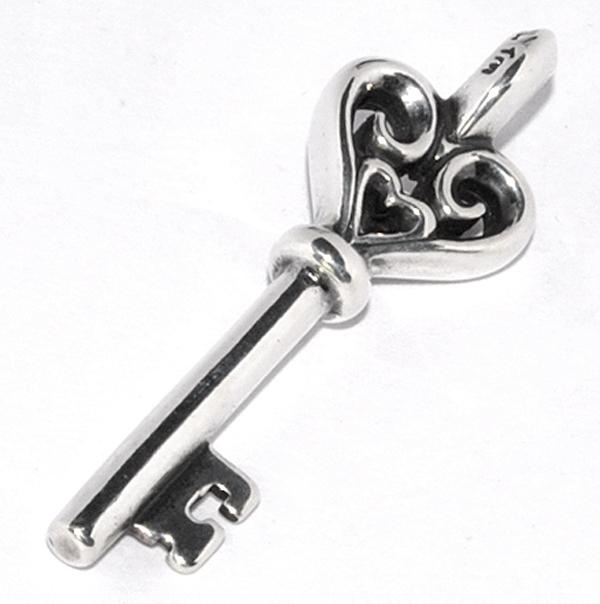 ビルウォールレザー Bill Wall Leather ハートキーペンダント Heart