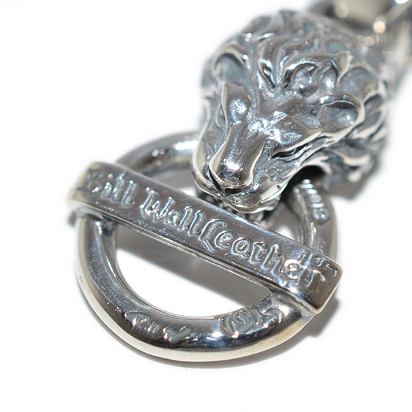 ビルウォールレザー Bill Wall Leather Medium Lion Head w/Ring  