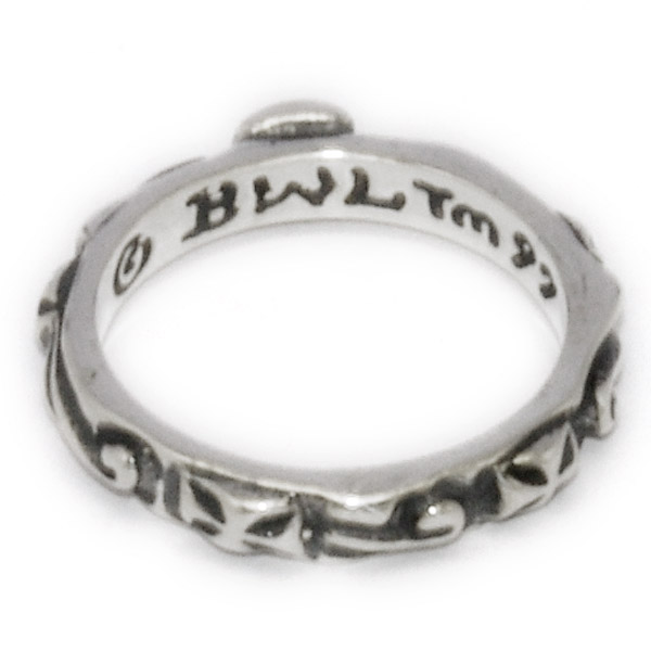 ビルウォールレザー Bill Wall Leather Thin cross Ring シンクロ 