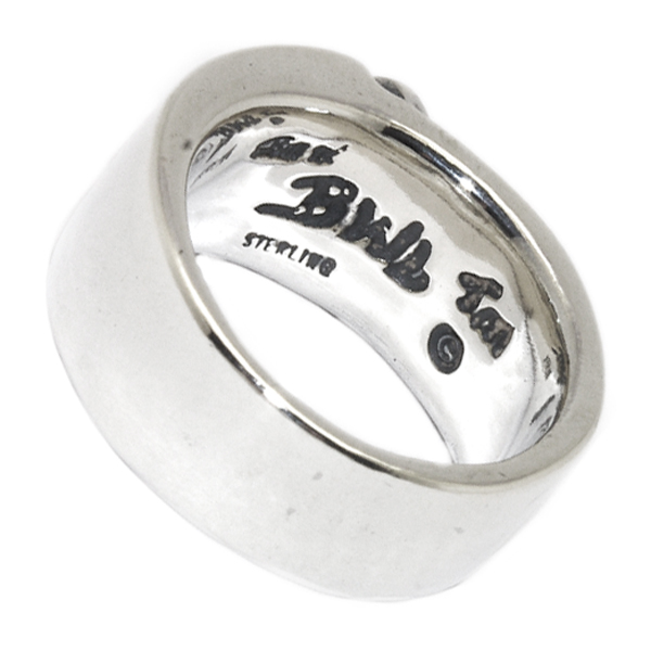 ビルウォールレザー Bill Wall Leather Inlaid Cross Ring