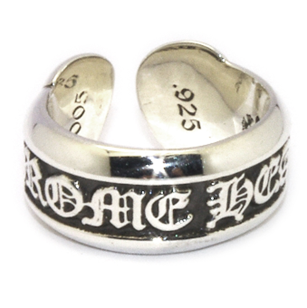 クロムハーツ CHROME HEARTS スクロールラベルリング/スモール SCROLL LABEL RING SM KINGS ROAD