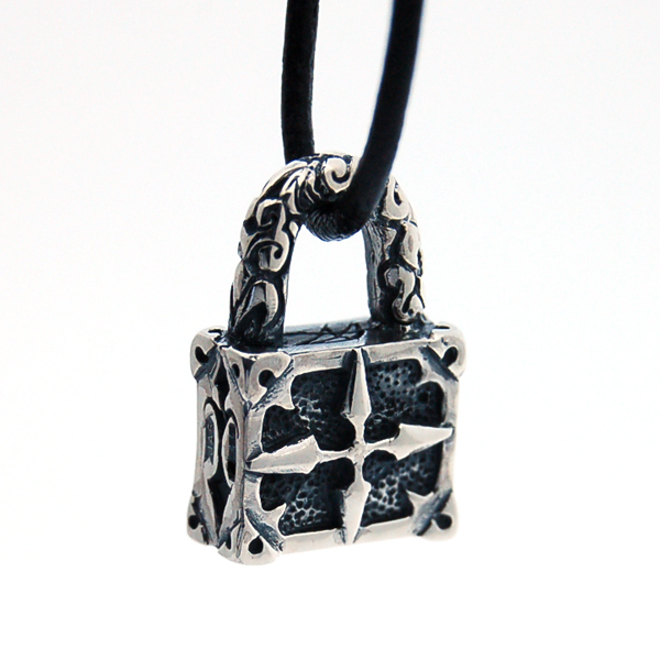 クレイジーピッグ　CRAZY PIG DESIGNS　PADDLOCK パドロックペンダント【トップのみ】　#838