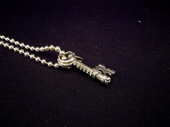 CRAZY PIG DESIGNS クリスタルスカルペンダント CRYSTAL SKULL PENDANT | クレイジーピッグ公式オンラインストア