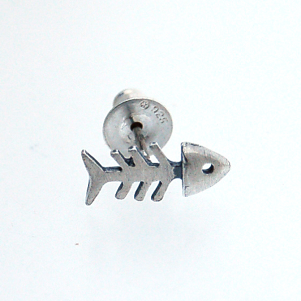 クレイジーピッグ　CRAZY PIG DESIGNS　スモールフィッシュボーンピアス　Small Fish Bone #164