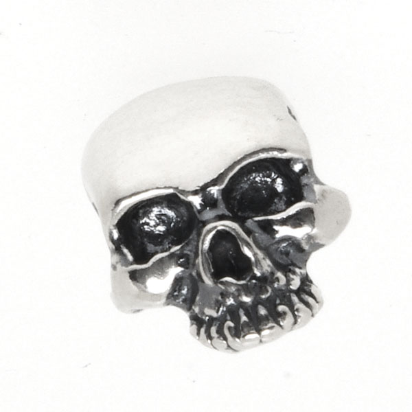 クレイジーピッグ　CRAZY PIG DESIGNS　プレーンスカルスタッドピアス　PLAIN SKULL STUD　#62