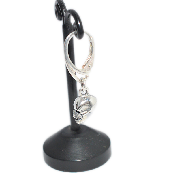 クレイジーピッグ CRAZY PIG DESIGNS スモール3Dスカルピアス ＃193