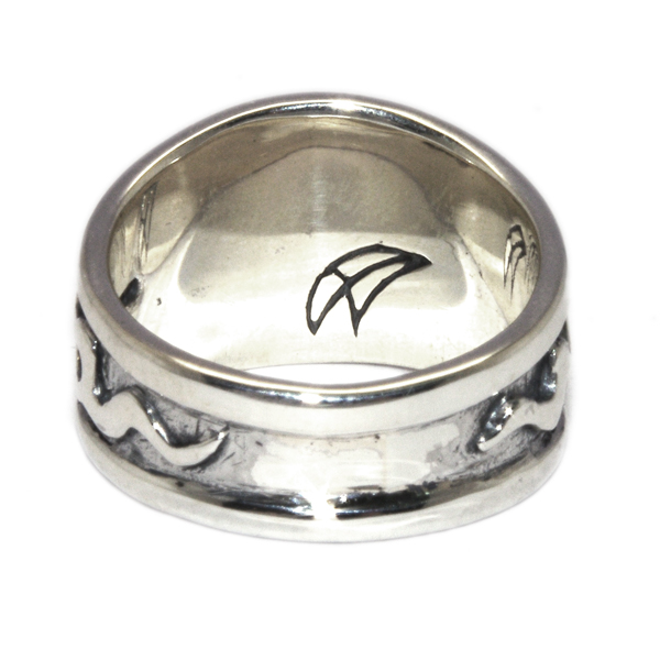 クレイジーピッグ CRAZY PIG DESIGNS SKULL & CROSS BONE CLASSIC RING