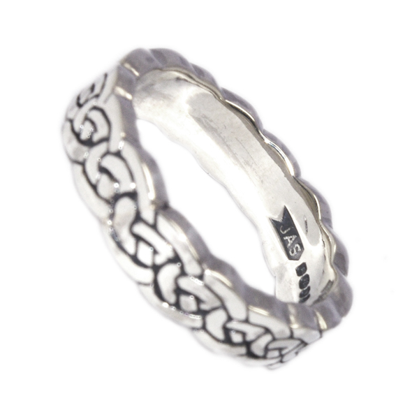 クレイジーピッグ　CRAZY PIG DESIGNS　NARROW CELTIC BAND  RING #241※こちらの商品は日本サイズ20号のみとなります。