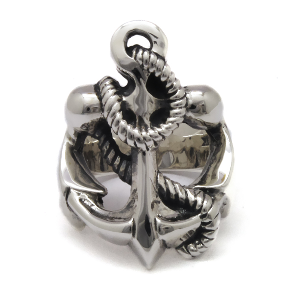 クレイジーピッグ　CRAZY PIG DESIGNS　ANCHOR RING (LARGE) ラージアンカーリング　#1024