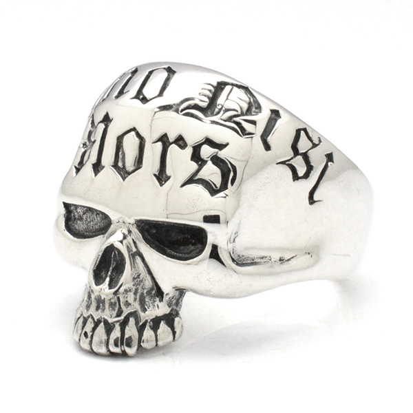 クレイジーピッグ　CRAZY PIG DESIGNS　NEMO NISHI MORS SKULL Ring　ネモ ニシ モルス スカルリング #1083