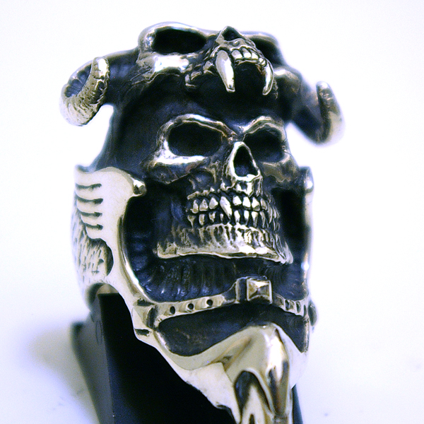 クレイジーピッグ CRAZY PIG DESIGNS マッドマックススカルリング MAD  