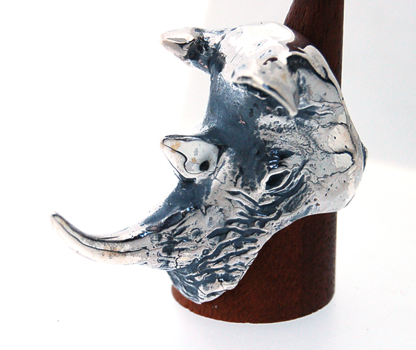 クレイジーピッグ　CRAZY PIG DESIGNS　ライノセラスリング　RHINOCEROS　#39