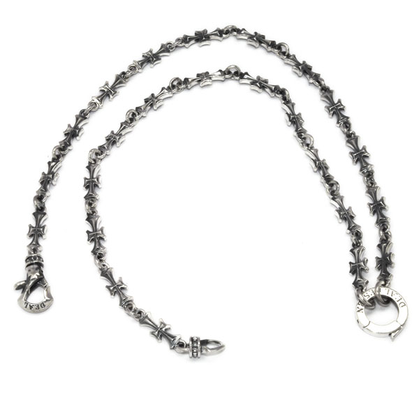 ディールデザイン DEAL DESIGN ロングエッジクロスチェーン M45cm 391734