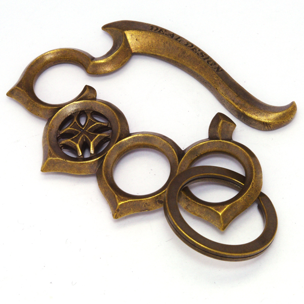 ディールデザイン　DEAL DESIGN　ブレードジャックキーチェーンGD　391739