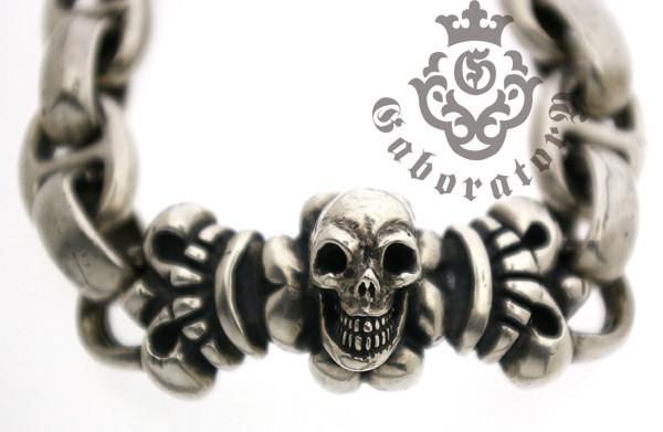 Gaboratory（ガボラトリー） Skull on 4heart ID with h.w.o
