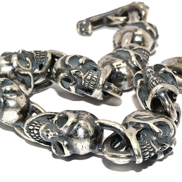Gaboratory(ガボラトリー)All Skull Link Bracelet スカル Gaboratory(ガボラトリー)All Skull Link Bracelet スカル