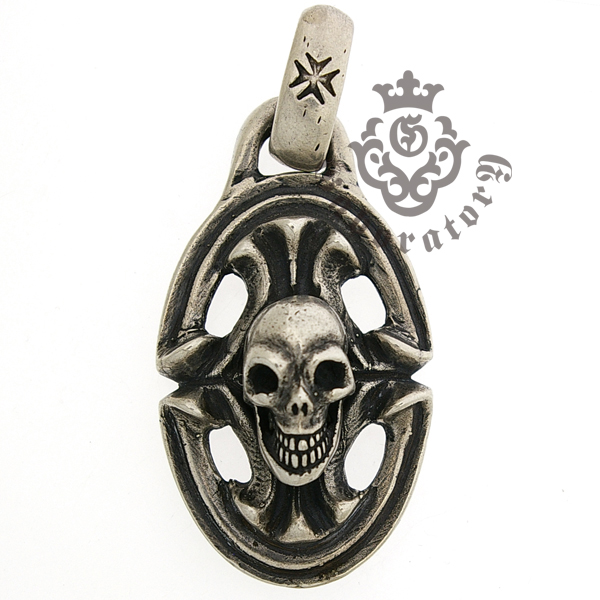 ガボラトリー　Gaboratory　Skull on sculpted oval　スカル オン スカルプテッド オーバル
