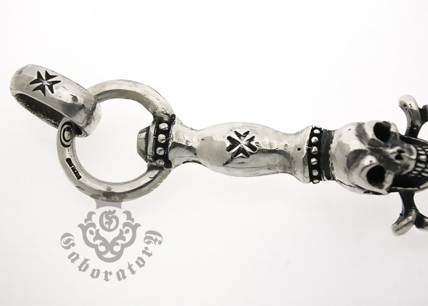 ガボラトリー Gaboratory Dagger with Skull w/hwo option pendant  