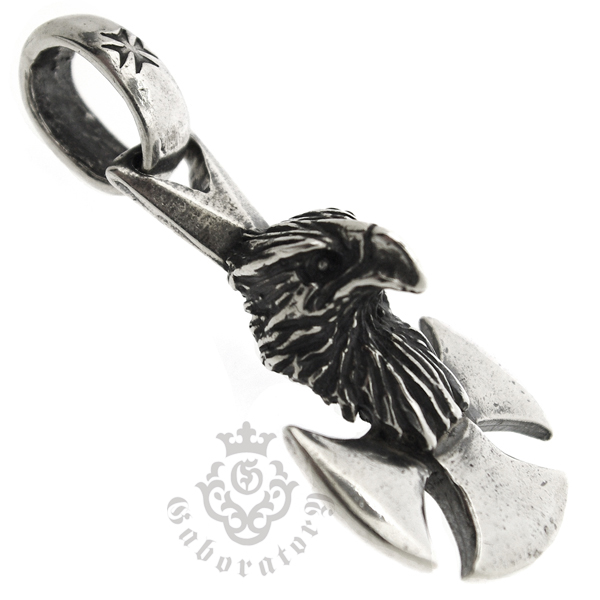 ガボラトリー Gaboratory Round cross with eagle pendant