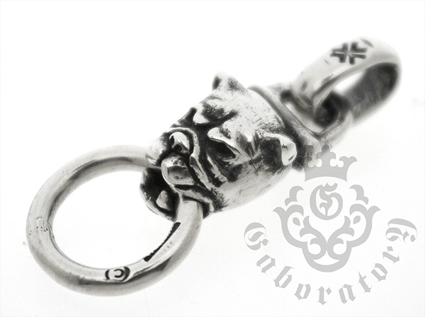 Gaboratory BulldogPendant シルバーブルドッグペンダント GABORATORY | ブルドッグヘッドペンダント - 【ガボラトリー