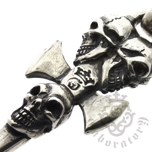 ガボラトリー Gaboratory Triple Skull Dagger Pendant / spt008  