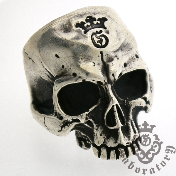 ガボラトリー　Gaboratory　Large Skull Ring without Jaw　ラージスカルリング 144-A