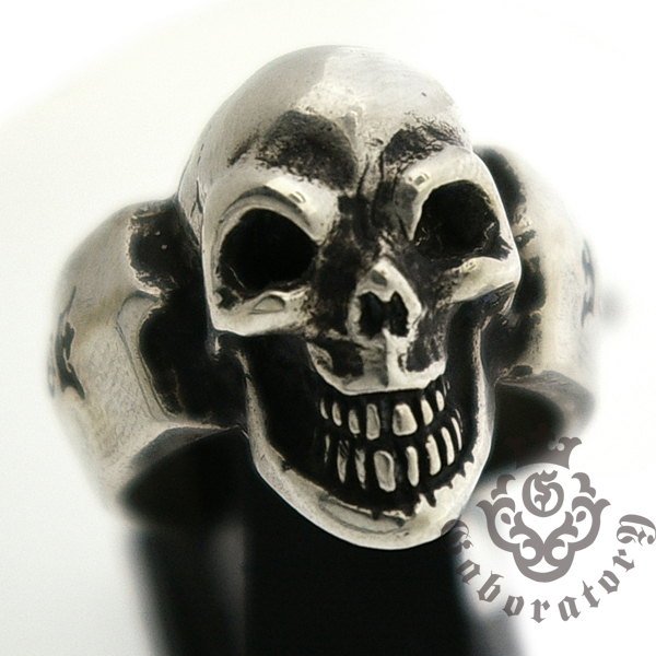 ガボラトリー Gaboratory Single Skull Ring シングルスカルリング 130-A 