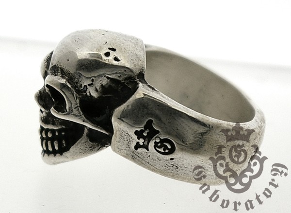 ガボラトリー Gaboratory Single Skull Ring シングルスカルリング 130-A 