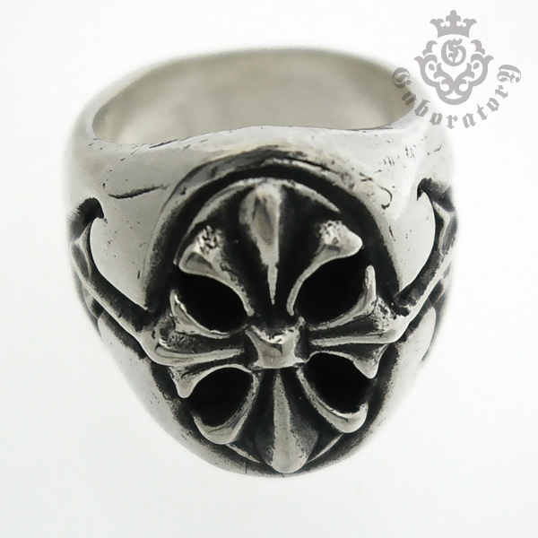 ガボラトリー　Gaboratory　Cross oval signet ring　クロスオーバルシグネットリング