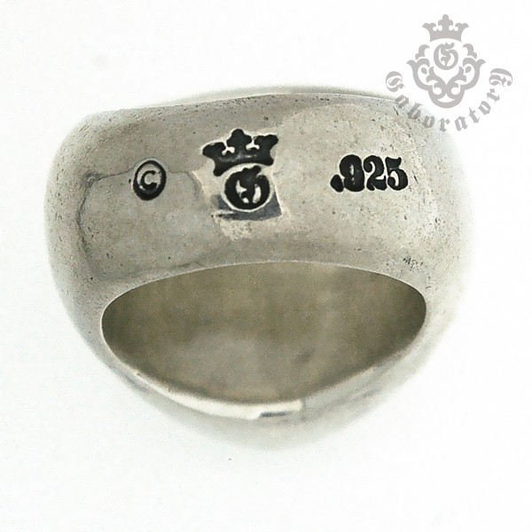 ガボラトリー Gaboratory Gaboratory logo large signet ring 156-A