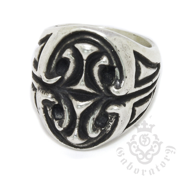 ガボラトリー　Gaboratory　Sculpted oval signet ring　スカルプテッドオーバルシグネットリング　151‐A