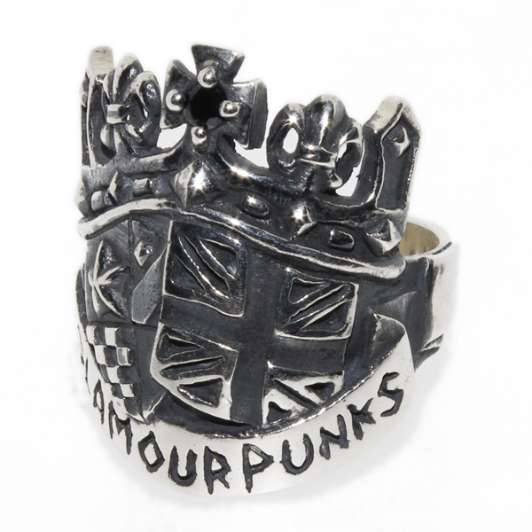 GLAMOUR PUNKS（グラマーパンクス） BRITISH CROWN RING 