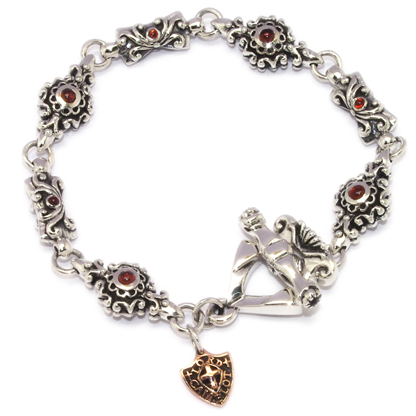 【ロードキャメロット　ブレスレット】Lord Camelot　LC-1101GN 21cm