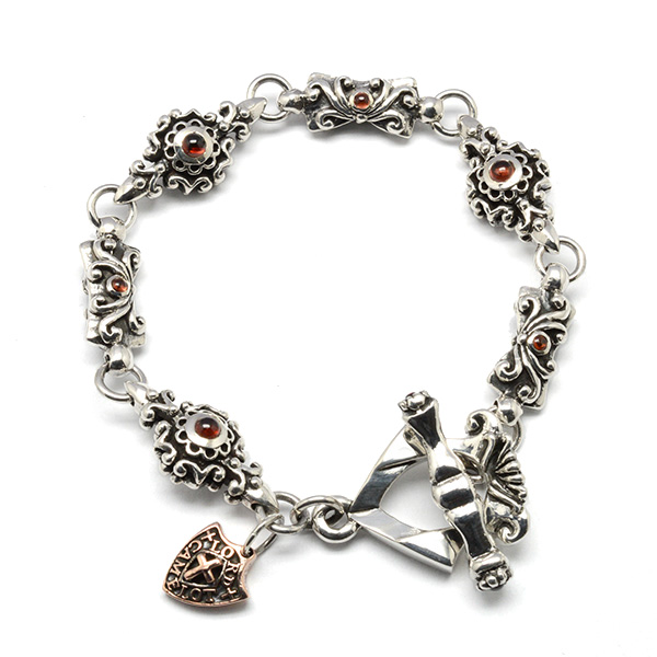 【ロードキャメロット　ブレスレット】Lord Camelot　LC-1101GN 18cm