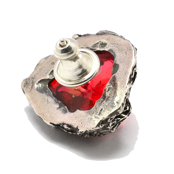 リリーエルランドソン LYLY ERLANDSSON the WINTER ピアス レッド L-10