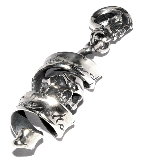 ラットレース　RAT RACE　トルネードリボンペンダント　スカルイン　GTST-1