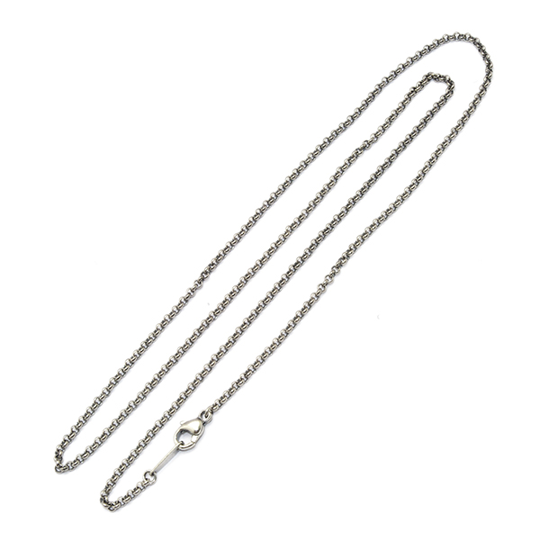 シルバー925ネックレス コロマルSチェーン 【約1.5mm】 40cm