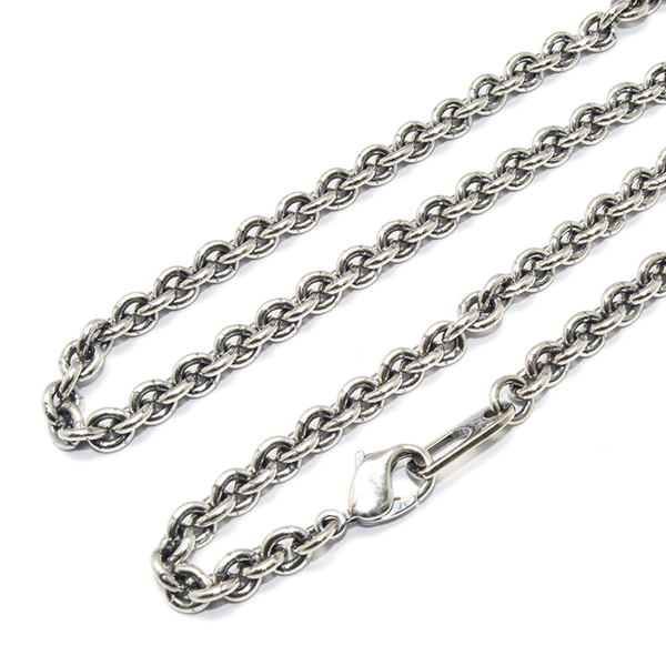 シルバー925ネックレス　01001チェーン　　【約3mm】　40cm・45cm・50cm