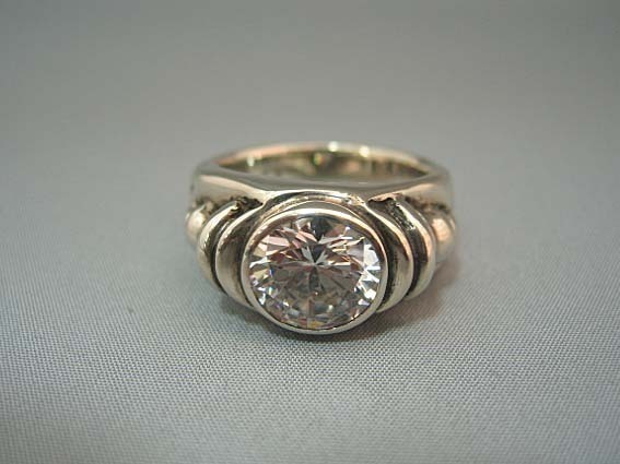 トラヴィスワーカー　TRAVIS WALKER　ストーンリング 10mmCubic Zirconium　[As Made]　RGS044-04