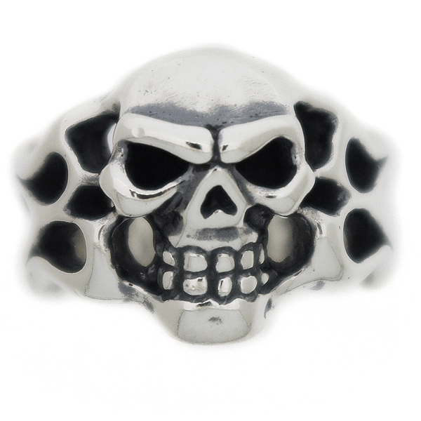 トラヴィスワーカー　TRAVIS WALKER　フレイムドスカルリング　RGS016