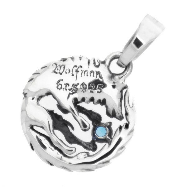 WOLFMAN B.R.S ウルフマンBRS ムーン ウルフ スピリット ペンダント ブルートパーズ ブルー Amazon | WOLFMAN B.R.S ウルフマンB.R.S トリプルスターウルフ ネックレス チェーン付 シルバー925 ステンレス ペンダント  狼 オオカミ 月 メンズ | ネックレス 通販