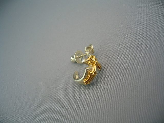 【ウルフマンBRS　ピアス】WOLFMAN B.R.S　ブレードスタッドピアスG【1個＝片耳用】　WO-E-09G