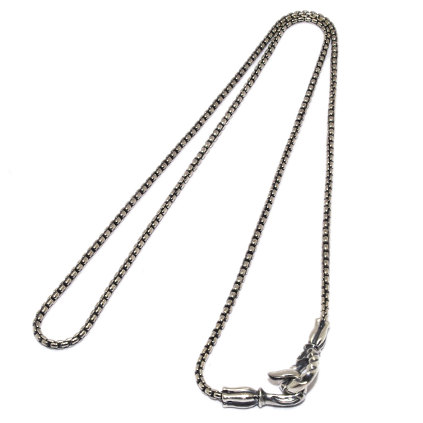 ロンワンズ　LONE ONES　MF Hook S 1.8mm BOX Chain　メイティングフライトフックS　1.8mmボックスチェーン(16～20インチ)　MFNH-0002S