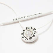 アビリス プラス　ABILES PLUS Crystal ネックレス Type2【白】