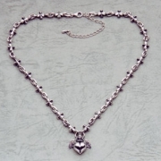 Barbara(バーバラ)　ペンダント　Barbara Iron Cross Pendant　PB-N-403　チェーン約35cm (+5cmのアジャスター付き)