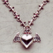 Barbara(バーバラ)　ペンダント　Holy Barbara Iron Cross Pendant 18stones　PB-N-405　チェーン48cm (+5cmのアジャスター付き)