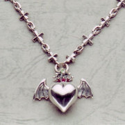 Barbara(バーバラ)　ペンダント　Holy Barbara Iron Cross Pendant　PB-N-404　チェーン48cm (+5cmのアジャスター付き)