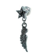 ビザール　Bizarre　サンダルフォンピアス　SPJ050BK【1個売り】