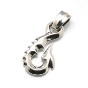 ビルウォールレザー　Bill Wall Leather　Medium Fish Hook Pendant　ミディアムフィッシュフックペンダント　PN869